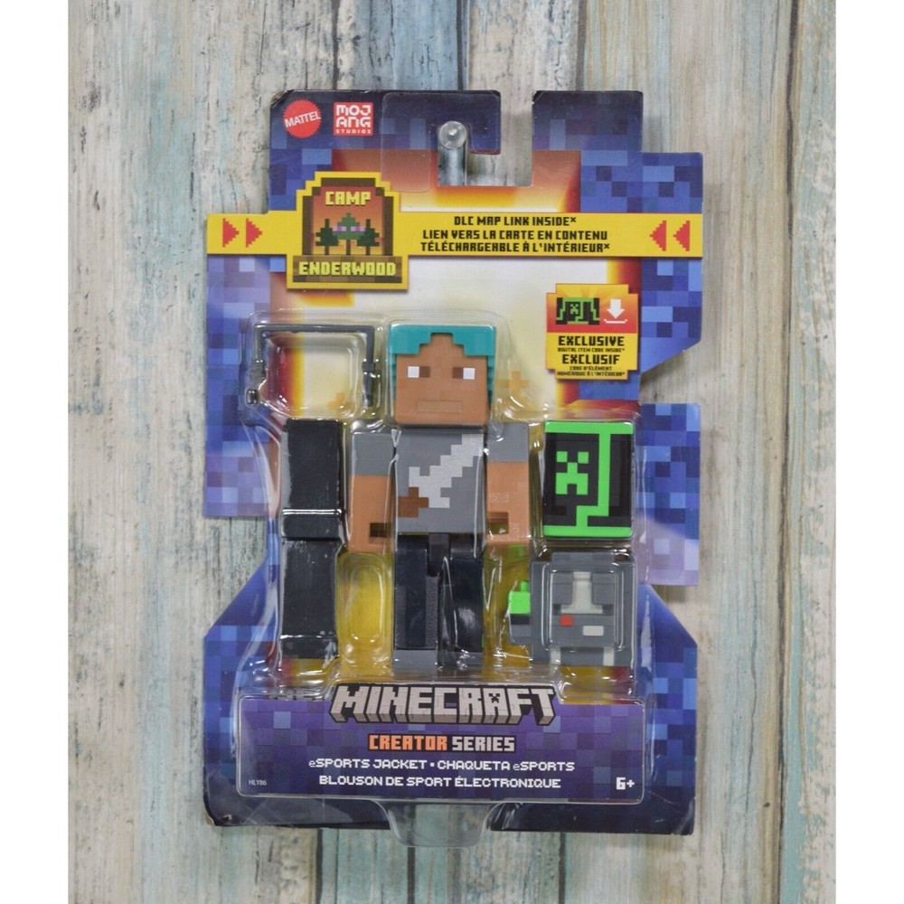 Minecraft Creator Series Camp Enderwood eSports Jacket Figure